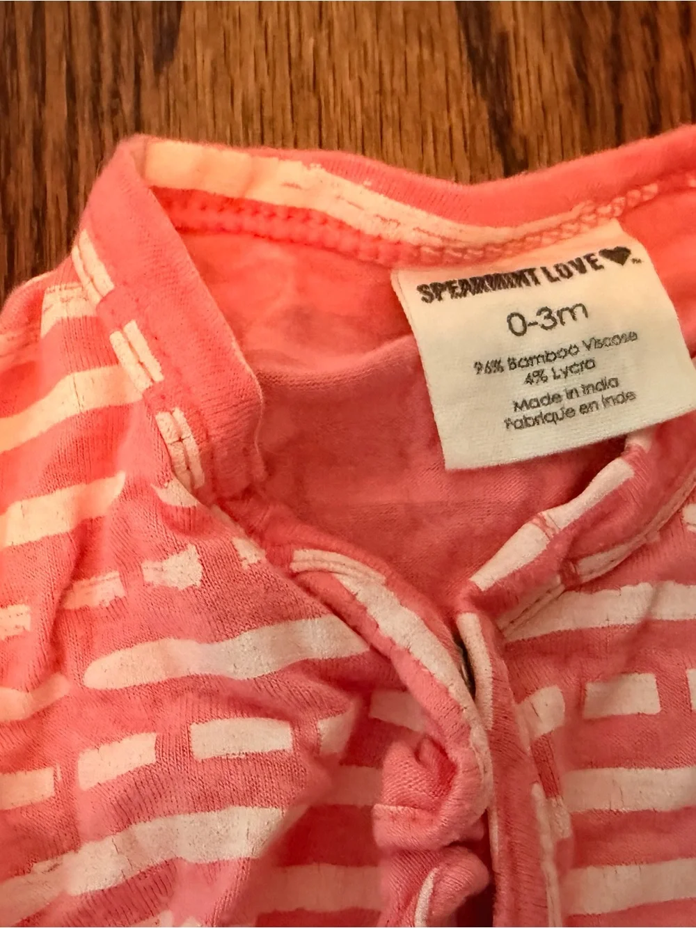 Spearmint Love Baby Girls set of 3 onesies -  0-3 months old
